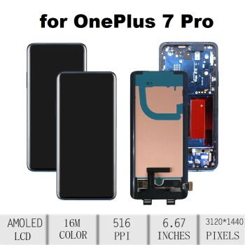 LCD Display + Touch Screen Digitizer Assembly for OnePlus 7 Pro