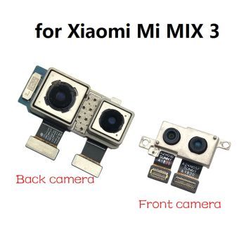 Back Rear Camera Module Flex Cable +Front Facing Camera Replacement for Xiaomi Mi MIX 3