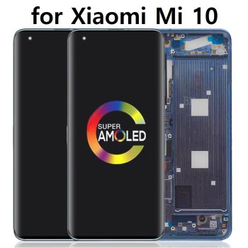 AMOLED Display + Touch Screen Digitizer Assembly for Xiaomi Mi 10