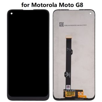 LCD Display + Touch Screen Digitizer Assembly for Motorola Moto G8