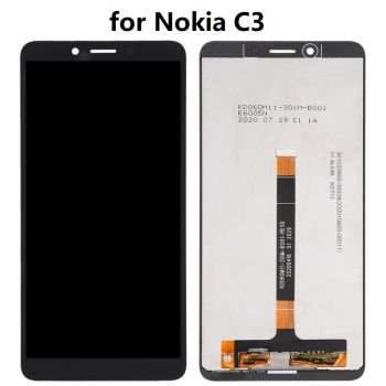 LCD Display + Touch Screen Digitizer Assembly for Nokia C3