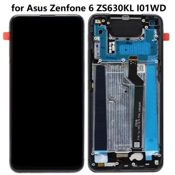 LCD Display + Touch Screen Digitizer Assembly with Frame for Asus Zenfone 6 ZS630KL I01WD