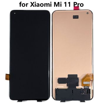 Original AMOLED Display + Touch Screen Digitizer Assembly for Xiaomi Mi 11 Pro