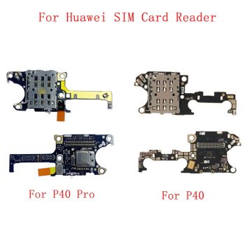 SIM Card Reader Board + Microphone for Huawei P40 Series