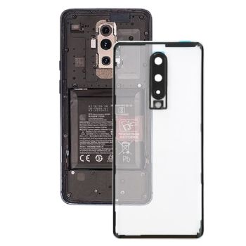 Transparent Glass Battery Back Cover for OnePlus 8