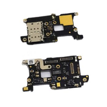 Sim Card Reader Slot Socket Connector with Microphone Board for OnePlus 7 Pro