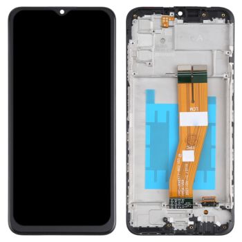 LCD Display + Touch Screen Digitizer Full Assembly with Frame for Samsung Galaxy A03s 