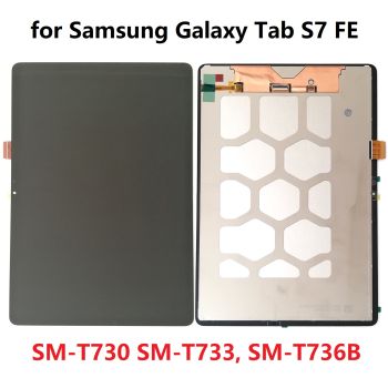 LCD Screen and Digitizer Full Assembly for Samsung Galaxy Tab S7 FE SM-T730