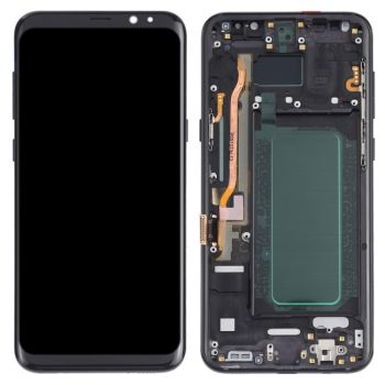 OLED Display + Touch Screen Digitizer Assembly with Frame for Samsung Galaxy S8+