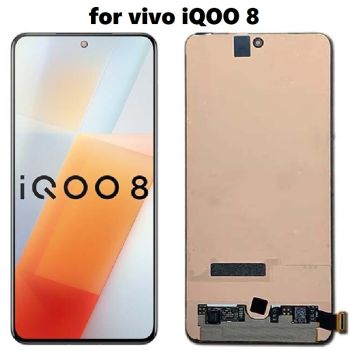 AMOLED Display + Touch Screen Digitizer Assembly for vivo iQOO 8