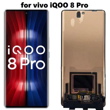 AMOLED Display + Touch Screen Digitizer Assembly for vivo iQOO 8 Pro