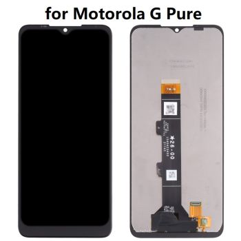LCD Display + Touch Screen Digitizer Full Assembly for Motorola G Pure