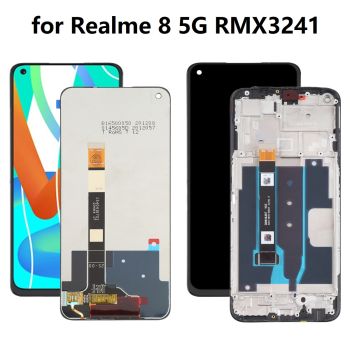 Original LCD Display + Touch Screen Digitizer Assembly for Realme 8 5G