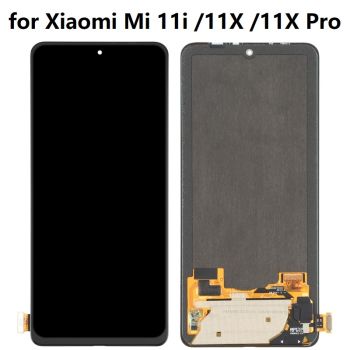 Original AMOLED LCD Display + Touch Screen Digitizer Assembly for Xiaomi Mi 11i / Mi 11X / Mi 11X Pro