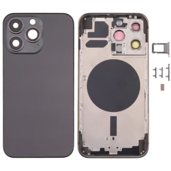 Back Housing Cover with SIM Card Tray & Side Keys & Camera Lens for iPhone 13 Pro