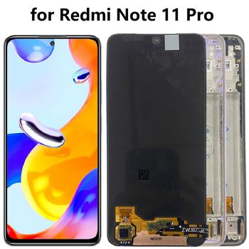 Original OLED LCD Display + Touch Screen Digitizer Assembly for Redmi Note 11 Pro