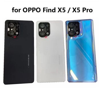 Original Battery Back Cover with Camera Lens Cover for OPPO Find X5 Series