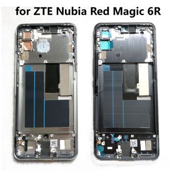 Original Front Housing LCD Frame Bezel Plate for ZTE Nubia Red Magic 6R