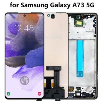 Original AMOLED Display + Touch Screen Digitizer Assembly for Samsung Galaxy A73 5G