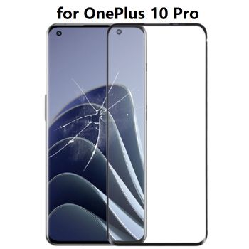 Front Screen Outer Glass Lens with OCA Optically Clear Adhesive for OnePlus 10 Pro