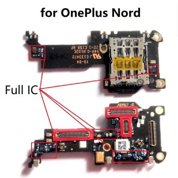 SIM Card Reader with Microphone Board for OnePlus Nord