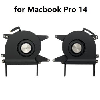 1 Pairs CPU Cooling Cooler Fan for Macbook Pro 14
