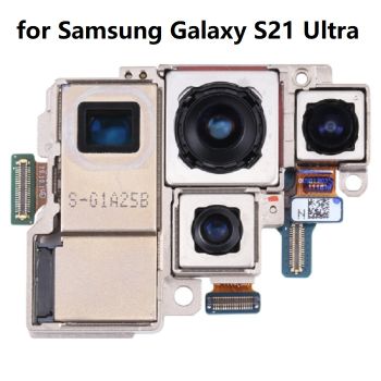 Original Back Facing Camera Set (Telephoto + Depth + Wide + Main Camera) for Samsung Galaxy S21 Ultra