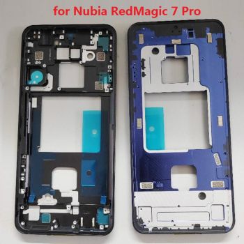 Original Front Housing LCD Frame Bezel Plate for Nubia RedMagic 7 Pro