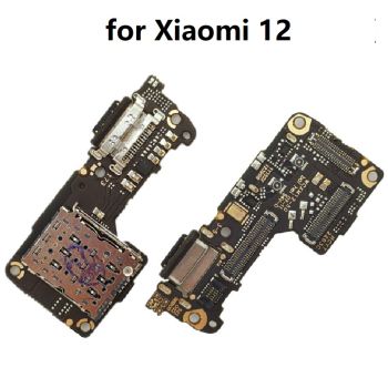 Charging Port + SIM Card Reader with Microphone Board for Xiaomi 12