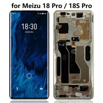 Original AMOLED Display + Touch Screen Digitizer Assembly for Meizu 18 Pro / 18S Pro
