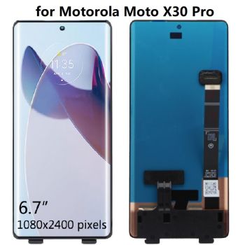 AMOLED Display + Touch Screen Digitizer Assembly for Motorola Edge X30 Pro