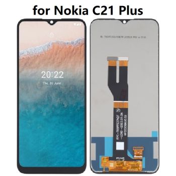 LCD Display + Touch Screen Digitizer Assembly for Nokia C21 Plus