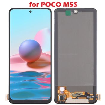 Original AMOLED Display + Touch Screen Digitizer Assembly for POCO M5S