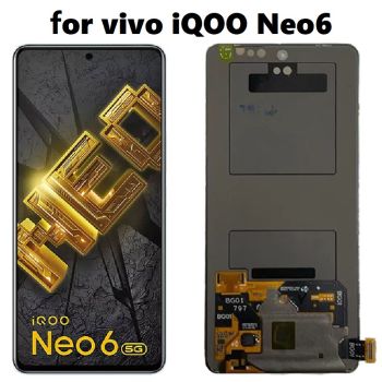 AMOLED Display + Touch Screen Digitizer Assembly for vivo iQOO Neo6