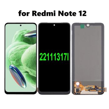 AMOLED Display + Touch Screen Digitizer Assembly for Redmi Note 12