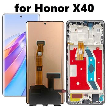 AMOLED Display + Touch Screen Digitizer Assembly for Honor X40