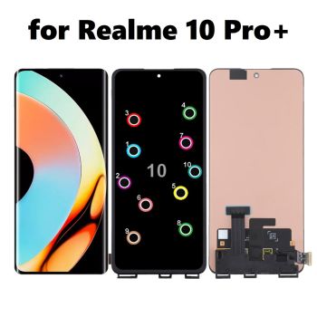 AMOLED Display + Touch Screen Digitizer Assembly for Realme 10 Pro+