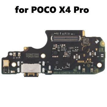 Charging Port Connector + SIM Card Reader Board for Poco X4 Pro