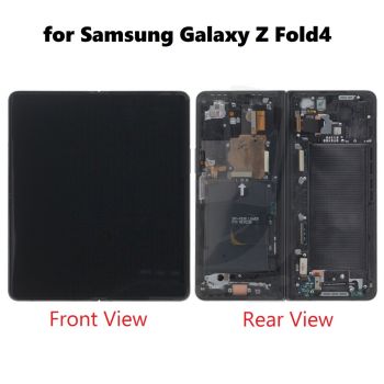 Original Inner Fold LCD Screen with Frame for Samsung Galaxy Z Fold4
