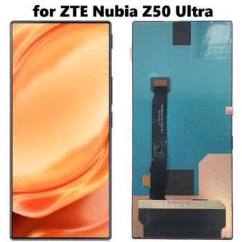 AMOLED LCD Screen Digitizer Full Assembly for Nubia Z50 Ultra