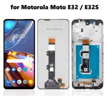 Original LCD Screen + Digitizer Assembly for Motorola Moto E32 / E32S