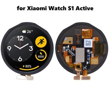 LCD Screen Digitizer Full Assembly for Xiaomi Watch S1 Active 