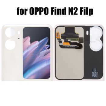Original Rear Cover with Display for OPPO Find N2 Flip
