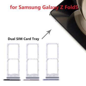 Original Dual SIM Card Tray for Samsung Galaxy Z Fold5 SM-F946