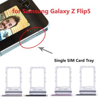 Original Single SIM Card Tray for Samsung Galaxy Z Flip5 SM-F731