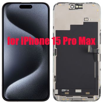 OLED Display + Touch Screen Digitizer Assembly for iPhone 15 Pro Max