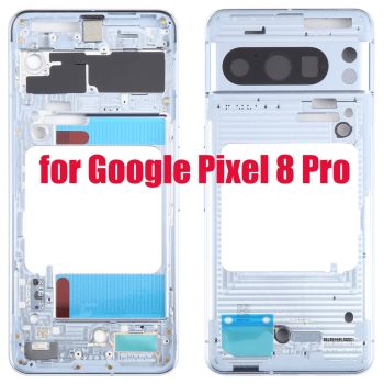 Front Housing LCD Frame Bezel Plate for Google Pixel 8 Pro