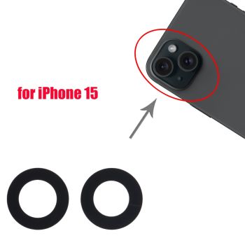 2 in 1 Back Camera Lens for iPhone 15