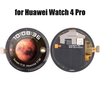 LCD Screen with Digitizer Full Assembly for Huawei Watch 4 Pro