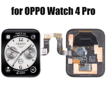 LCD Screen with Digitizer Full Assembly for OPPO Watch 4 Pro